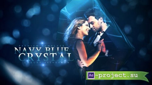 Videohive - Navy Blue Crystal - 22504592 - Project for After Effects