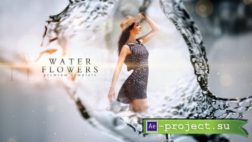 Videohive - Water Flower Slideshow - 22455754 - Project for After Effects