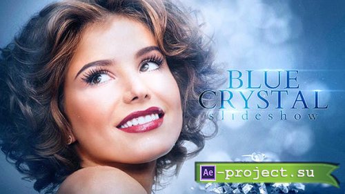 Videohive - Blue Crystal Slideshow - 21243466 - Project for After Effects