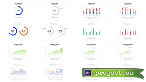 Videohive - Infographics Charts Pack 2 - 25986235 - Project for After Effects