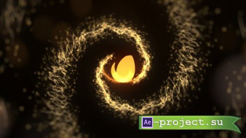 Videohive - Golden Particles Intro - 22778505 - Project for After Effects