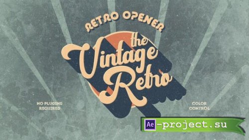 Videohive - Retro Vintage Opener - 25846073 - Project for After Effects