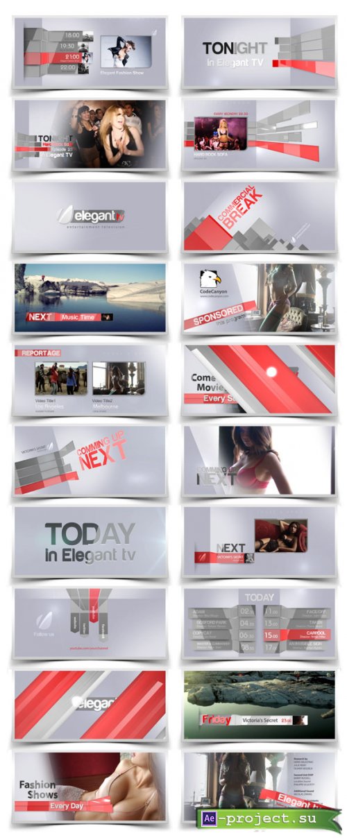 Videohive - Elegant TV - 5644619 - Project for After Effects