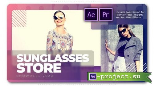 Videohive - Sunglasses Store Showreel - 26021327 - Premiere PRO and After Effects