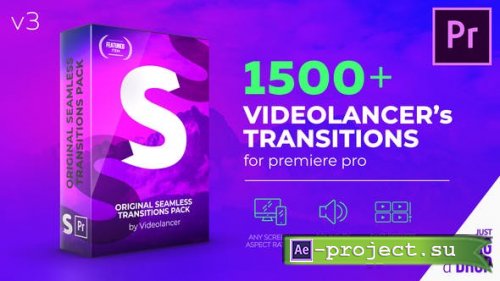 Videohive - Videolancer's Transitions V3 for Premiere Pro | Original Seamless Transitions