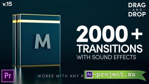 Videohive - Modern Transitions  V15 | For Premiere PRO - 21922312