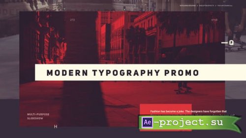 Videohive - Modern Promo | Slideshow - 25692869 - Project for After Effects