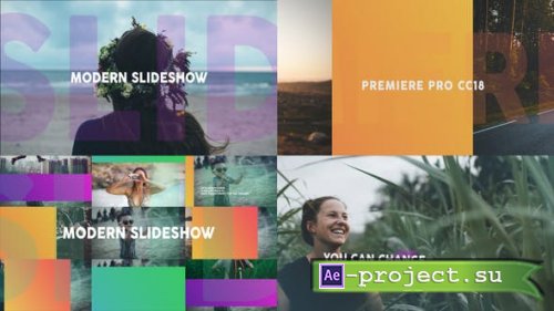 Videohive - Modern Dynamic Slideshow MOGRT - 26036239 - Project for After Effects