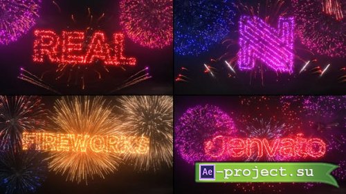 Videohive - Fireworks Logo & Titles - 26055600 - Project for After Effects