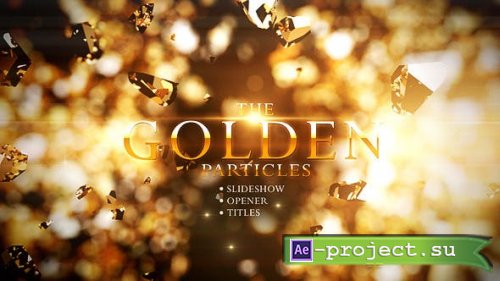 Videohive - Golden Particles - 11239475 - Project for After Effects