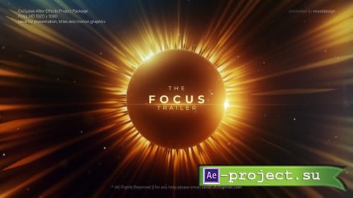 Videohive - Focus Cinematic Trailer - 26067069 - Project for After Effects