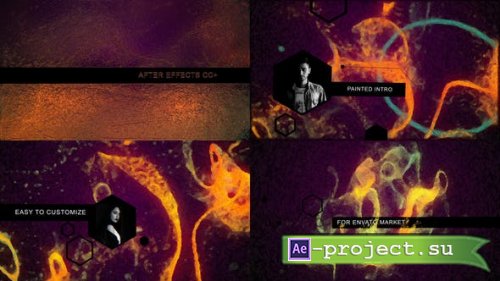 Videohive - Painted Intro - 26080717 - Project for After Effects
