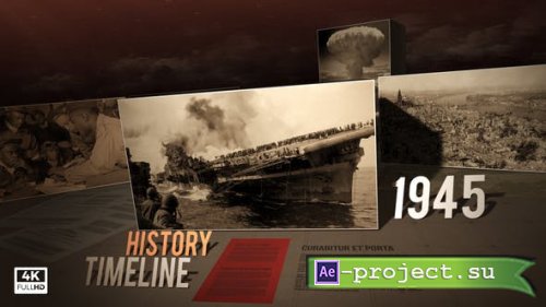 Videohive - History Timeline - 22110565 - Project for After Effects