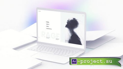 Videohive - Animated Laptop Mockup 2 in 1 - 23431296 - Project for After Effects