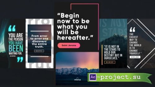 Videohive - Instagram Quotes Stories - 26131528 - Project for After Effects