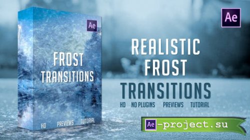 Videohive - Frost Transitions - 25049928 - Project for After Effects
