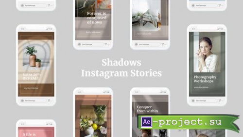 Videohive - Shadows Instagram Stories - 26139171 - Project for After Effects