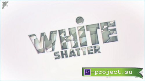 Videohive - White Shatter Logo - 26141371 - Project for After Effects