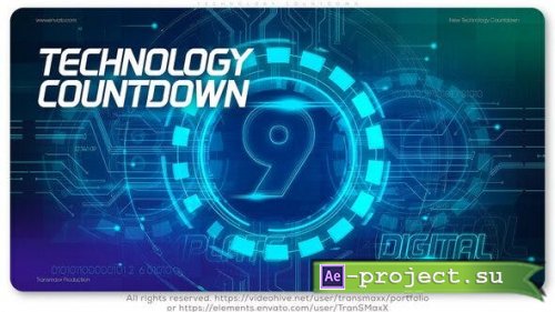 Videohive - Technology Countdown - 26148048 - Project for After Effects