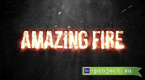 Epic Fire Trailer 10884441 - After Effects Templates