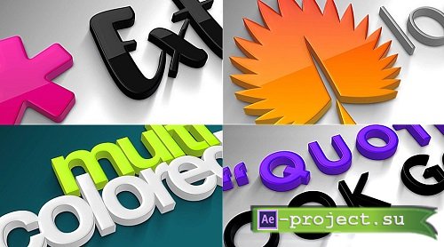 Extruded 3D Logo Creator 10188192 - After Effects Templates