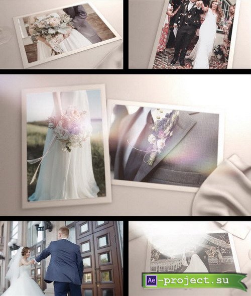 Save The Date Wedding Slideshow - Premiere Pro Template