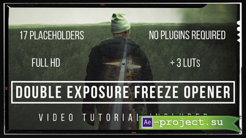 MotionElements - Double Exposure Freeze Opener - 10689338 - Project for After Effects
