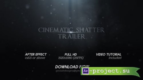 Videohive - Cinematic Shatter Trailer l Title Broken Trailer l Epic Trailer l Intense Trailer - 25876415