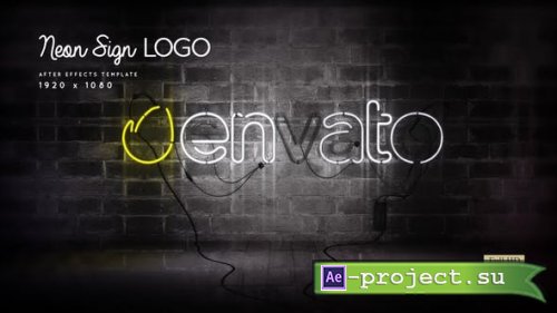 Videohive - Neon Sign Logo - 24695190 - Project for After Effects