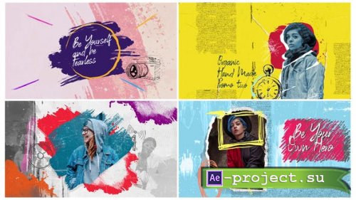 Videohive - Organic 4k Hand Drawn Promo Pack II - 26120087 - Project for After Effects