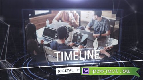 Videohive - Digital Techonology Timeline - 25846829 - Project for After Effects