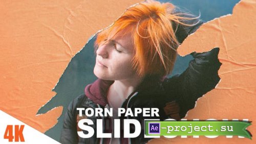 Videohive - Torn Paper Slideshow - 25663148 - Project for After Effects