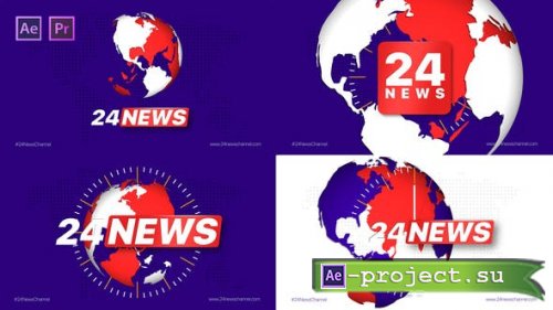 Videohive - Broadcast 24 News Channel - 25735277 - Premiere PRO and After Effects