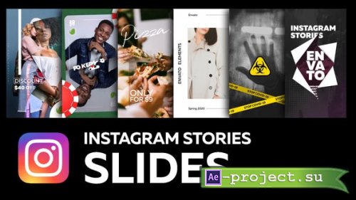 Videohive - Instagram Stories Slides - 26309448 - Project for After Effects
