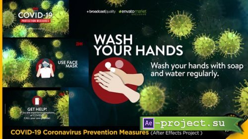 Videohive - COVID-19 Protection Measures - 26324518 - Project for After Effects
