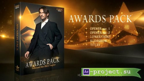 Videohive - Awards Pack - 12521454 - Project for After Effects