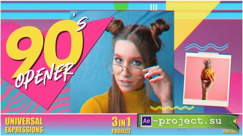 Videohive - 90's Opener - 26172948 - Project for After Effects