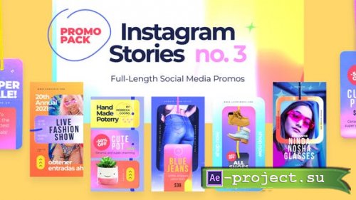 Videohive - Instagram Stories no.3 - 26328609 - Project for After Effects