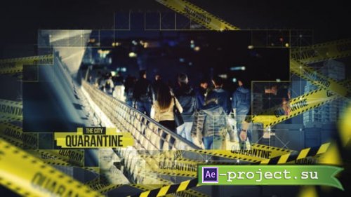 Videohive - City Quarantine Opener - 26341317 - Project for After Effects
