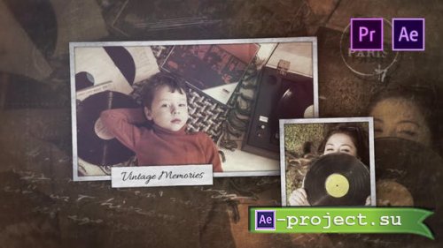 Videohive - Retro Slideshow - 26038403 - Premiere PRO and After Effects