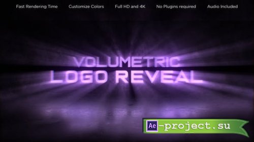 Videohive - Volumetric Logo Reveal - 26338578 - Project for After Effects