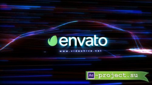 Videohive - Fast Car Logo Ident - 26315937 - Project for After Effects