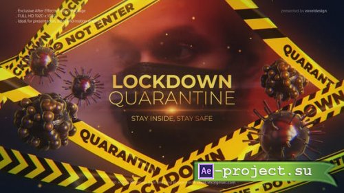 Videohive - Lockdown Quarantine Cinematic Title - 26391496 - Project for After Effects