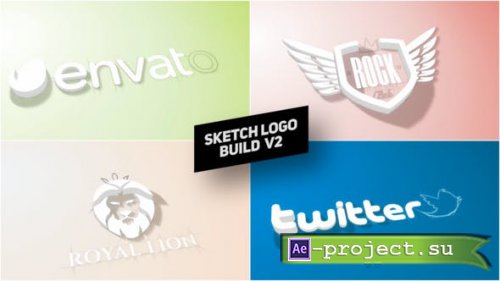 Videohive - Sketch Logo Build v2 - 264032831 - Project for After Effects