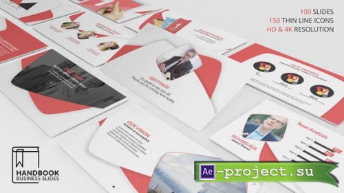 Videohive - Handbook Business Slides - 23328769 - Project for After Effects