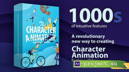 Videohive - Character Animation Explainer Toolkit V1.4 - 23819644 - Project & Presets for After Effects