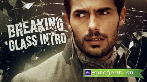  Videohive - Breaking Glass Intro - 26391955 - Project for After Effects