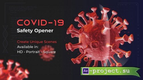 Videohive - Covid-19 Safety Opener - 26309377 - Project for After Effects