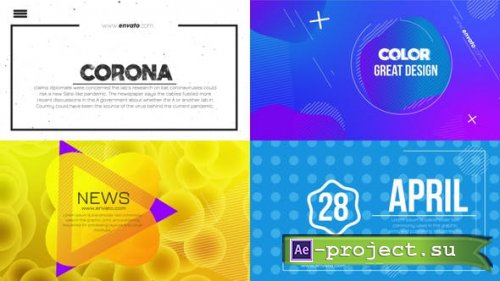 Videohive - Clean Typography - Titles - 26436775 - Project for After Effects