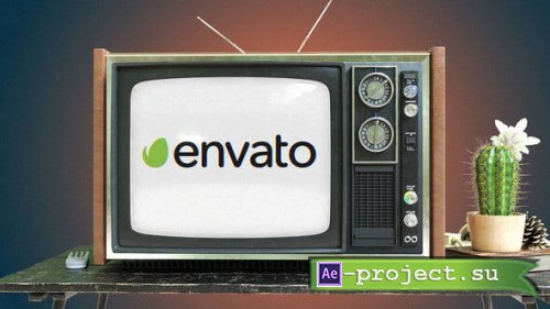 Videohive - Vintage TV Logo - 26439056 - Project for After Effects